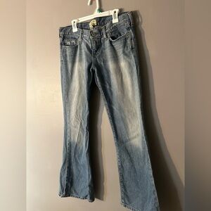 Abercrombie & Fitch Blue Boot Cut Jeans